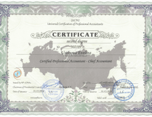 Главный Бухгалтер Устинова Э.Г - 4